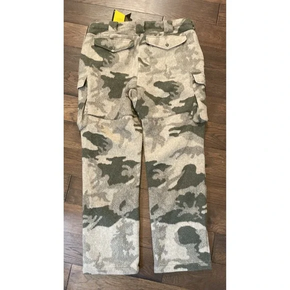Cabela's Wooltimate Hunting Camo 4Most Windshear Wool Pants Mens 40X34